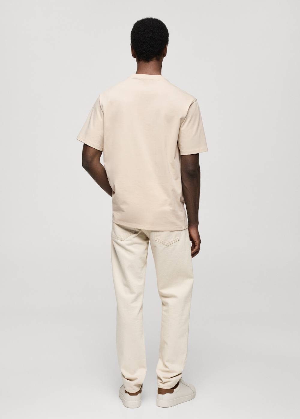 Mango Bedrucktes Baumwoll-T-Shirt