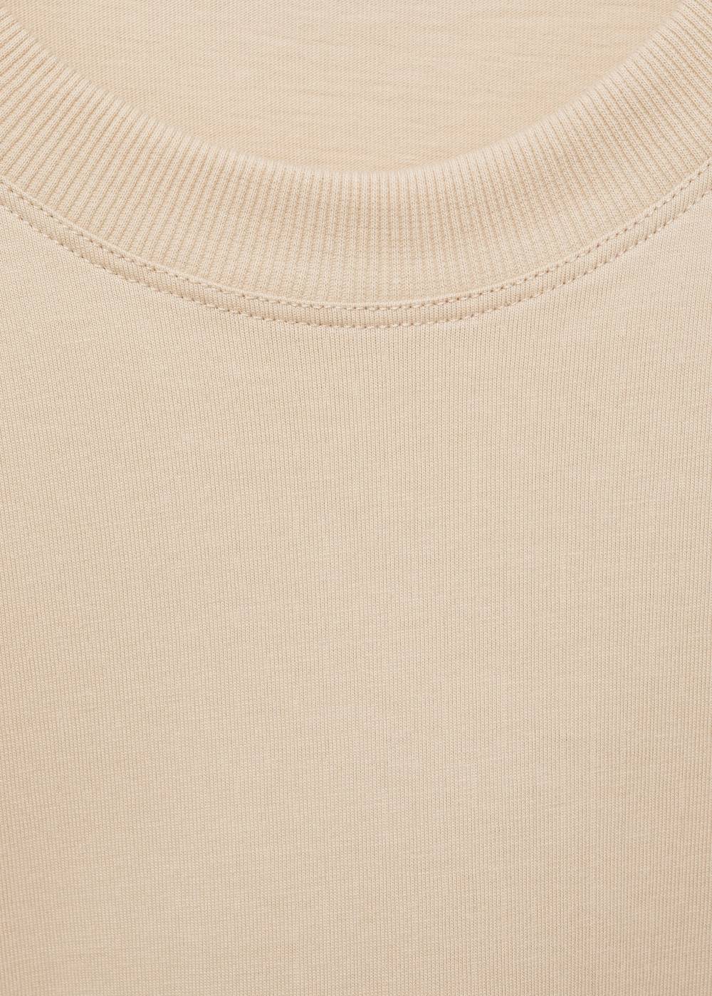 Mango Bedrucktes Baumwoll-T-Shirt