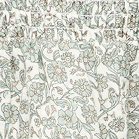 Mango Bedrucktes Rüschenkleid