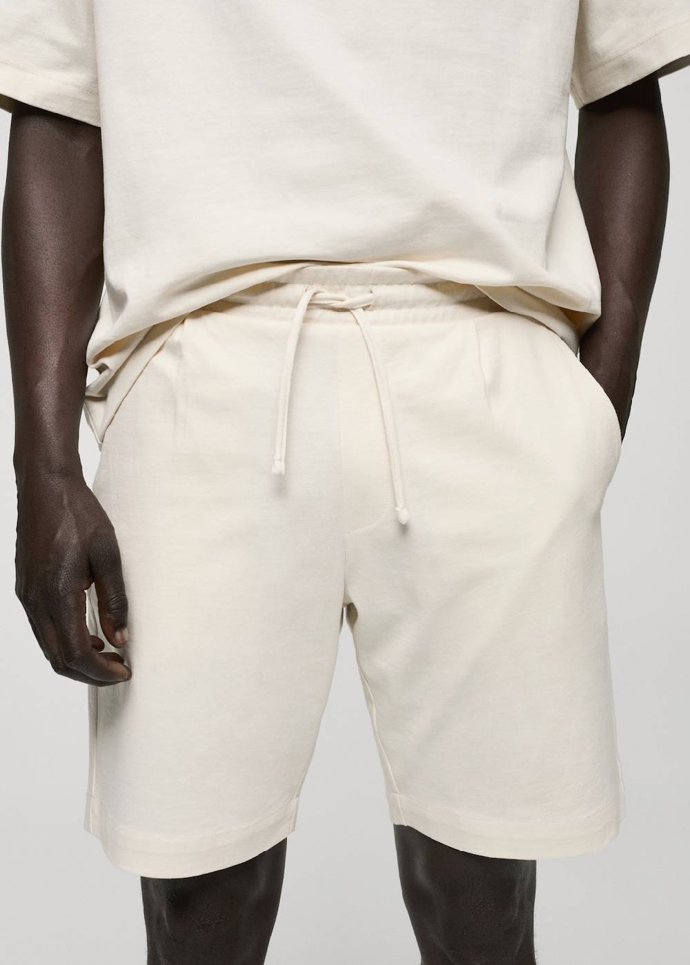 Mango Bermudashorts Aus 100 % Baumwolle Mit Kordel