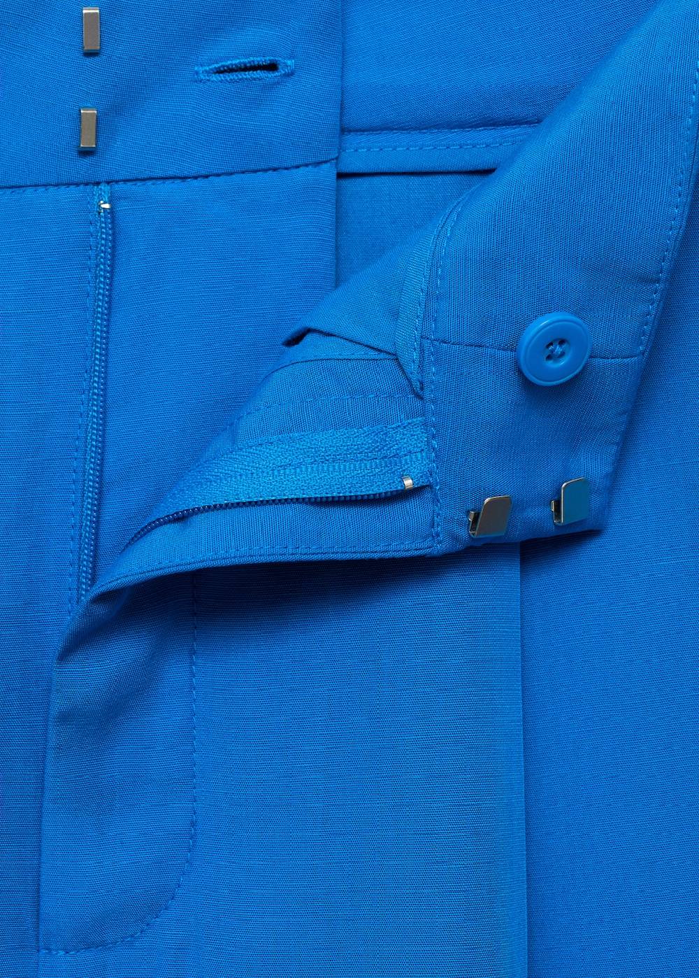 Mango Bermudashorts Aus Lyocell Mit Bundfalten