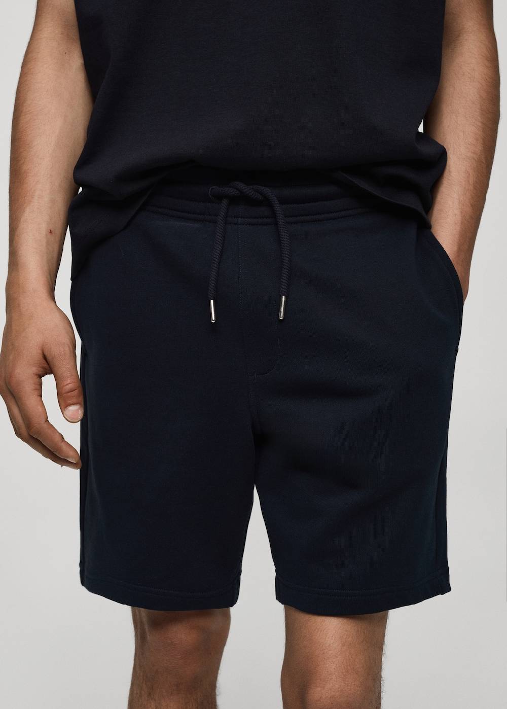 Mango Bermudashorts Im Jogger-Stil Aus Baumwolle