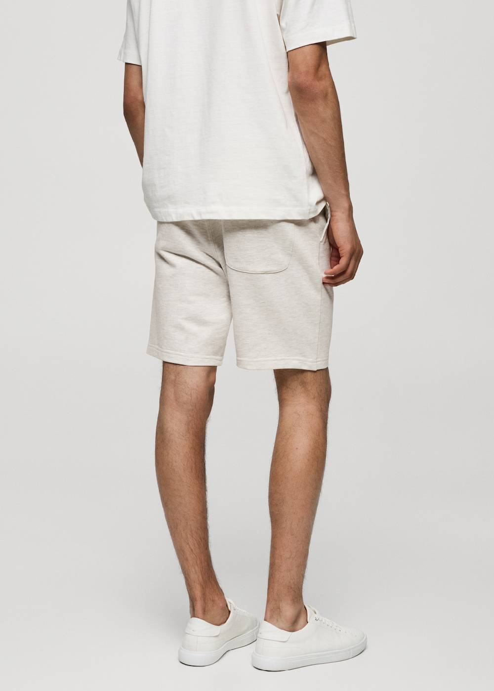 Mango Bermudashorts Im Jogger-Stil Aus Baumwolle