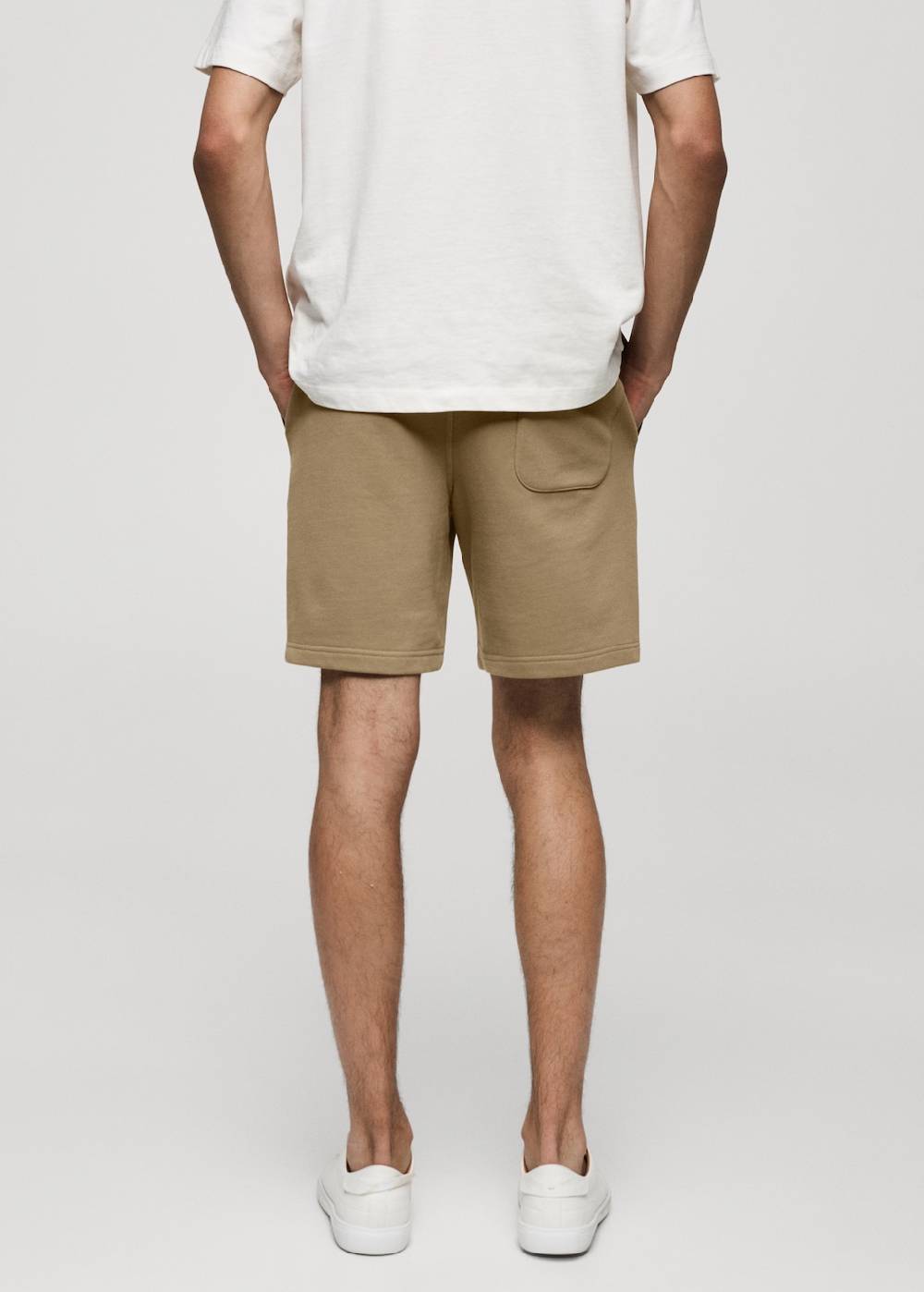 Mango Bermudashorts Im Jogger-Stil Aus Baumwolle