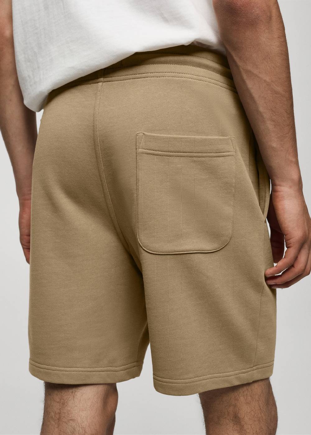 Mango Bermudashorts Im Jogger-Stil Aus Baumwolle