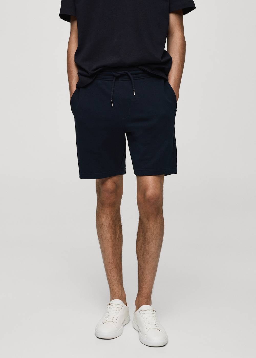 Mango Bermudashorts im Jogger-Stil aus Baumwolle