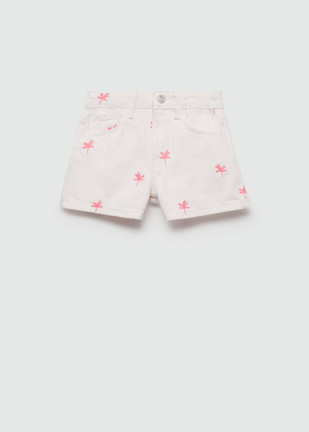 Mango Bestickte Baumwollshorts