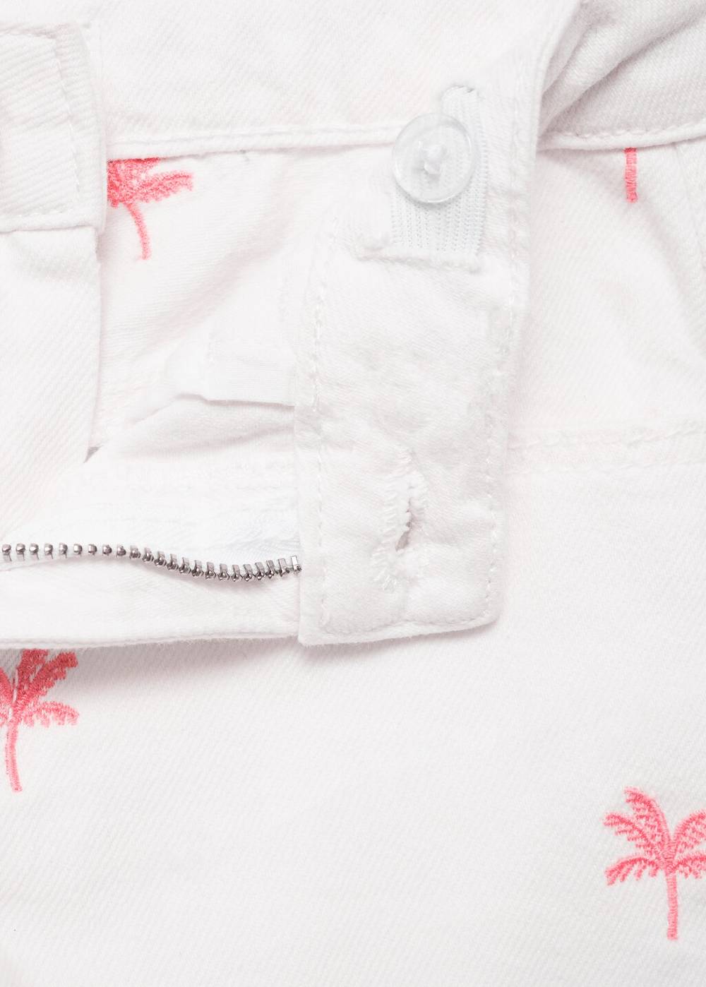 Mango Bestickte Baumwollshorts