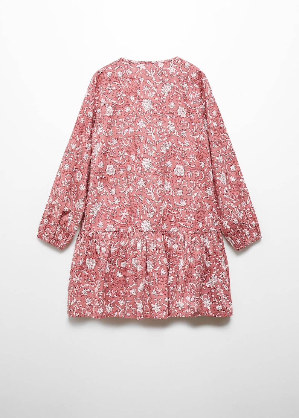 Mango Blumenkleid Mit Rüschen