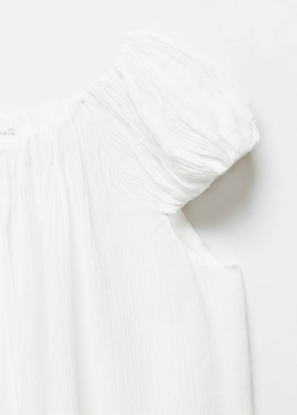 Mango Bluse Mit Gerafftem Detail