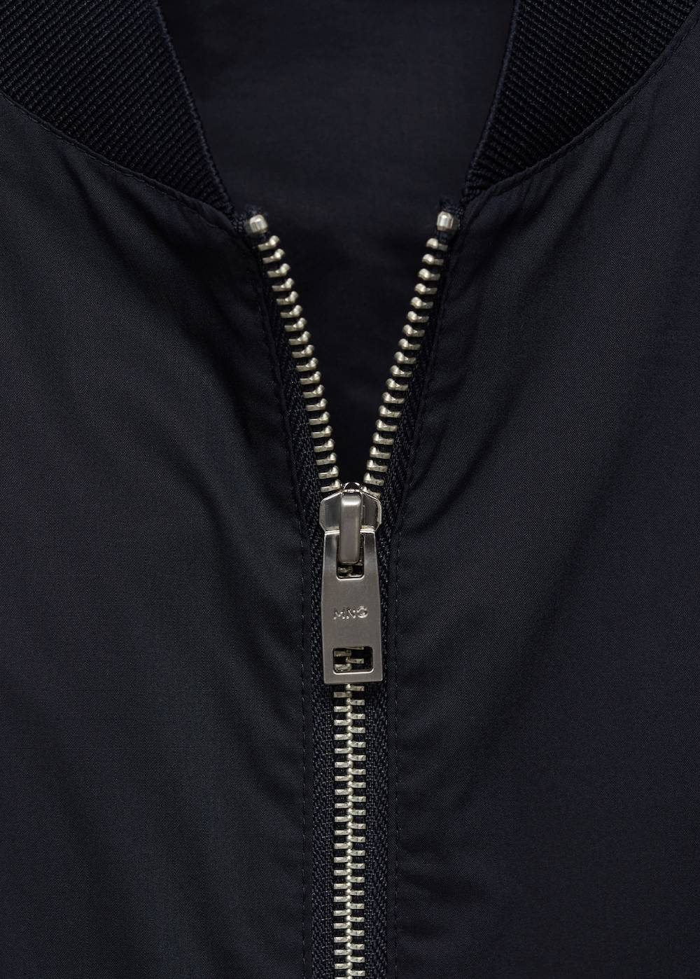 Mango Bomber-Jacke Mit Reißverschluss