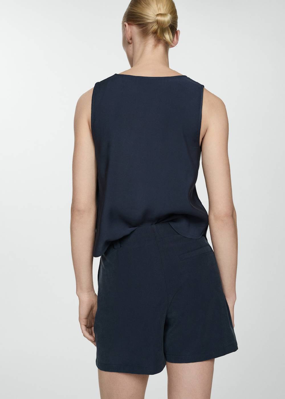 Mango Bundfaltenshorts Mit Mittlerer Bundhöhe