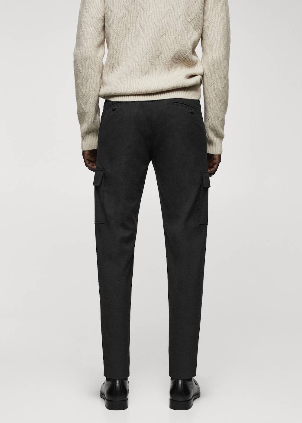 Mango Cargohose Mit Bundfalten