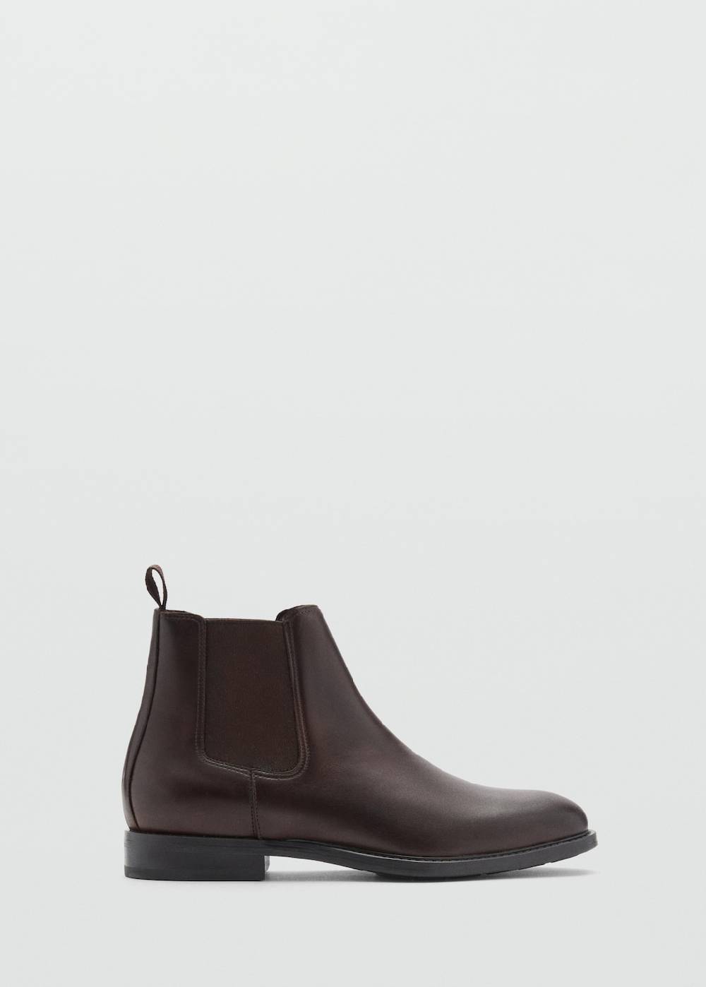Mango Chelsea Boots Aus Poliertem Leder