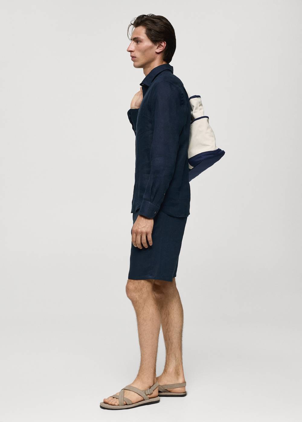 Mango Classic-Fit-Hemd Aus 100 % Leinen