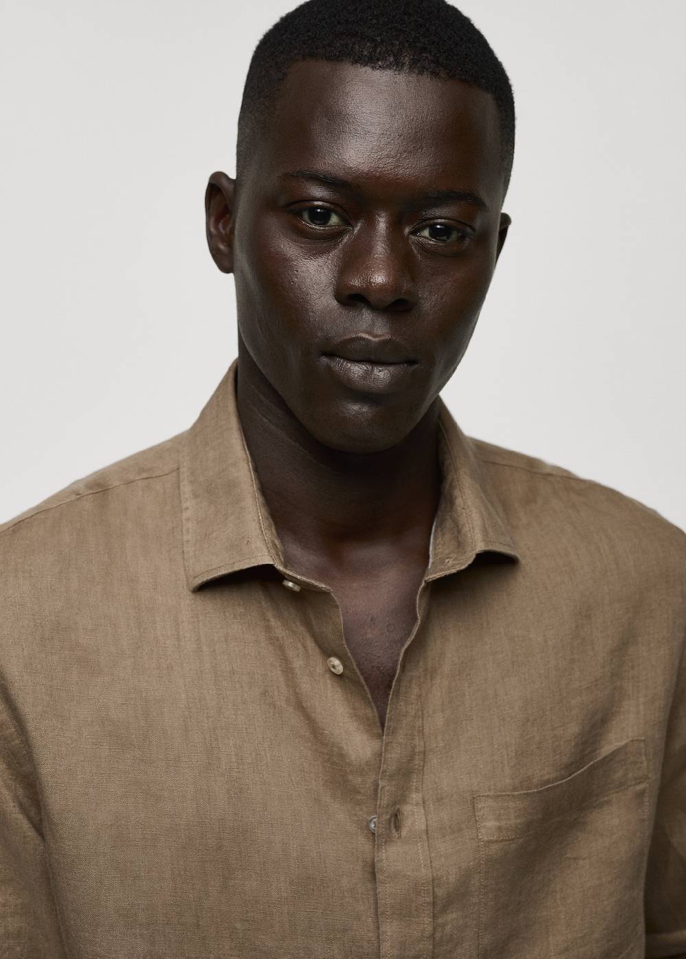 Mango Classic-Fit-Hemd Aus 100 % Leinen