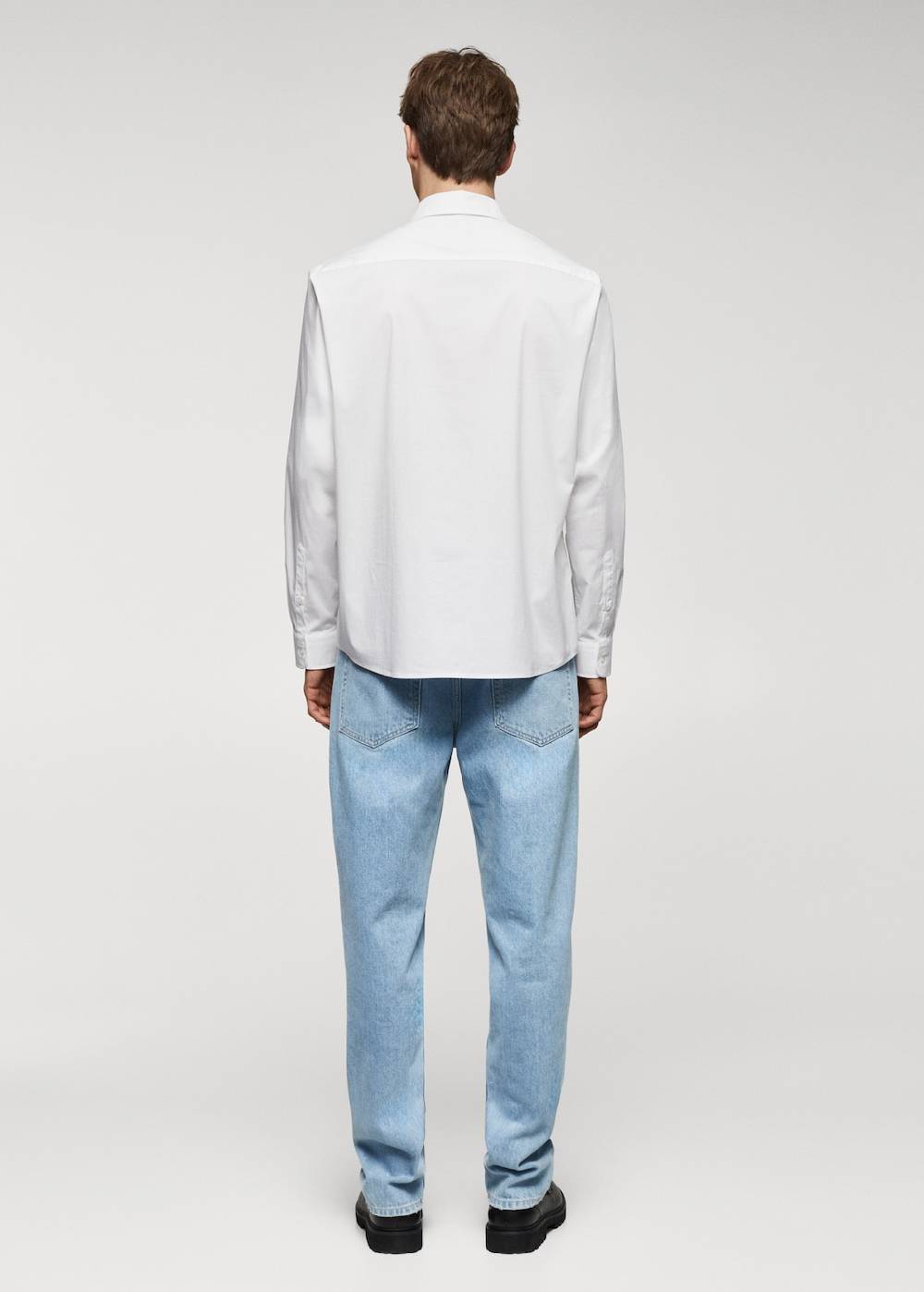 Mango Classic Fit-Hemd Aus Popeline