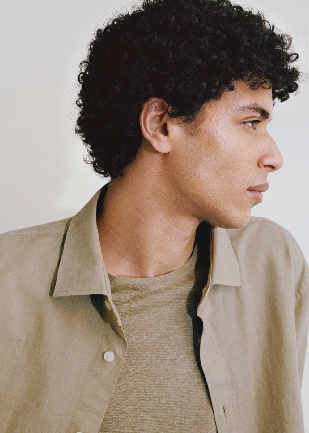 Mango Classic Fit-Leinenhemd