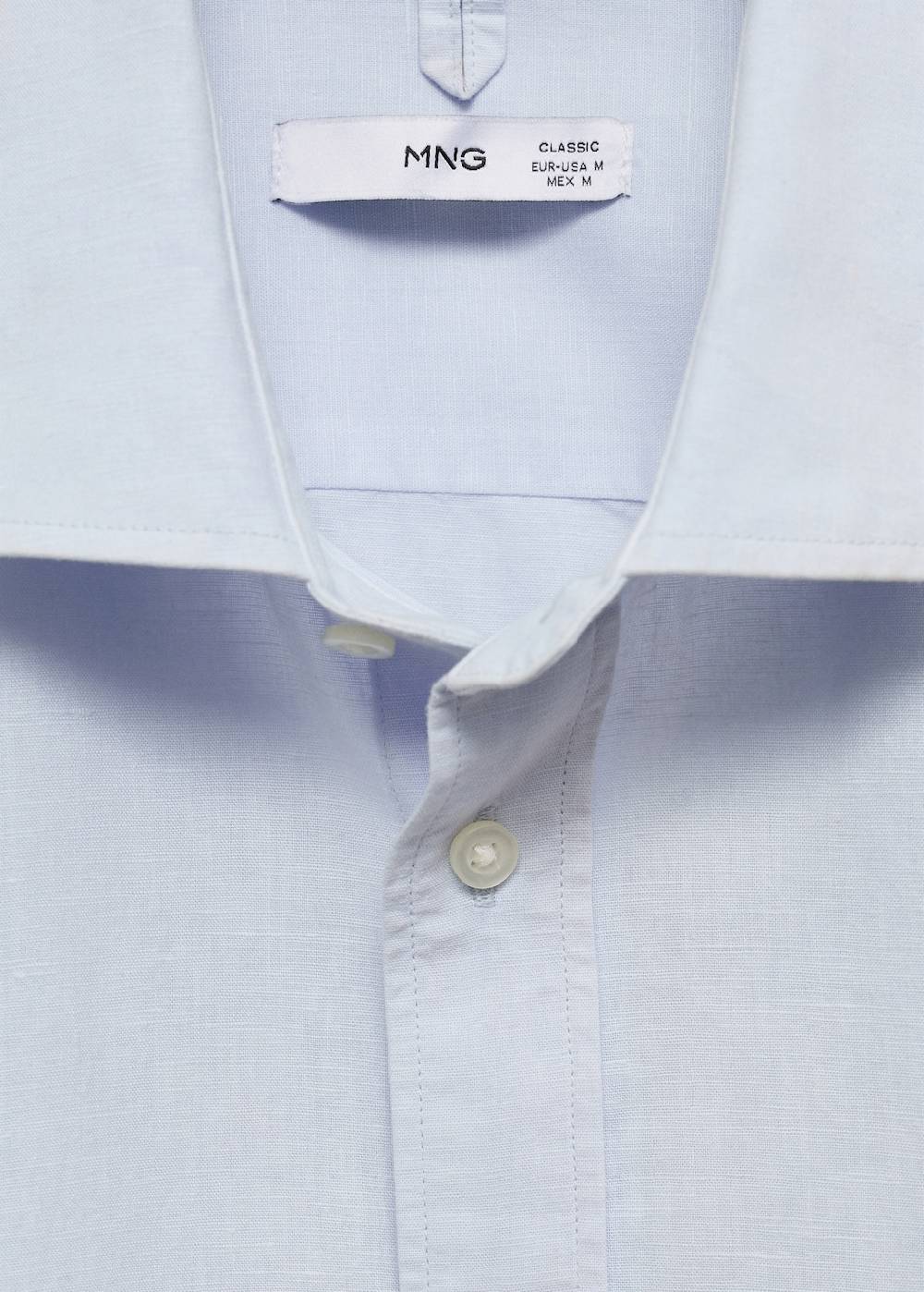 Mango Classic Fit-Leinenhemd