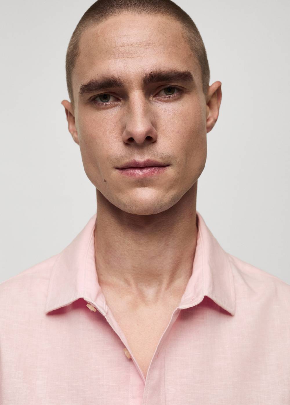 Mango Classic Fit-Leinenhemd