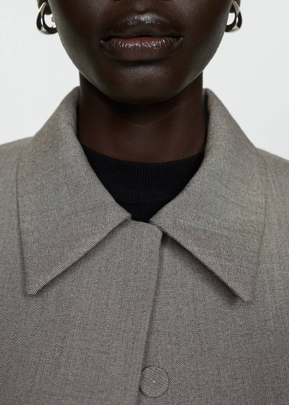 Mango Crop-Jacke Mit Taschen