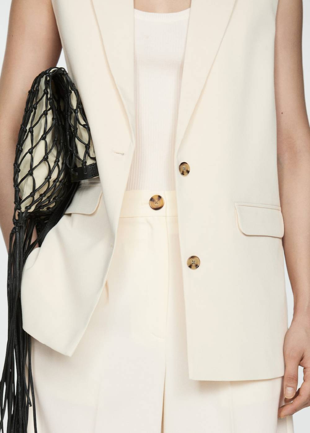 Mango Culotte Mit Bundfalten