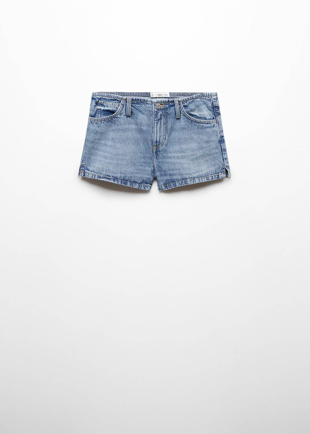 Mango Denim-Shorts Mit Niedriger Bundhöhe