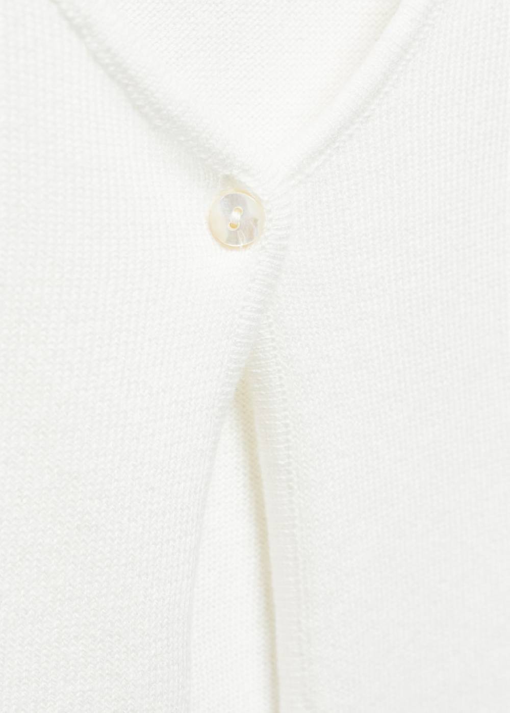 Mango Feinstrick-Cardigan Aus Baumwolle