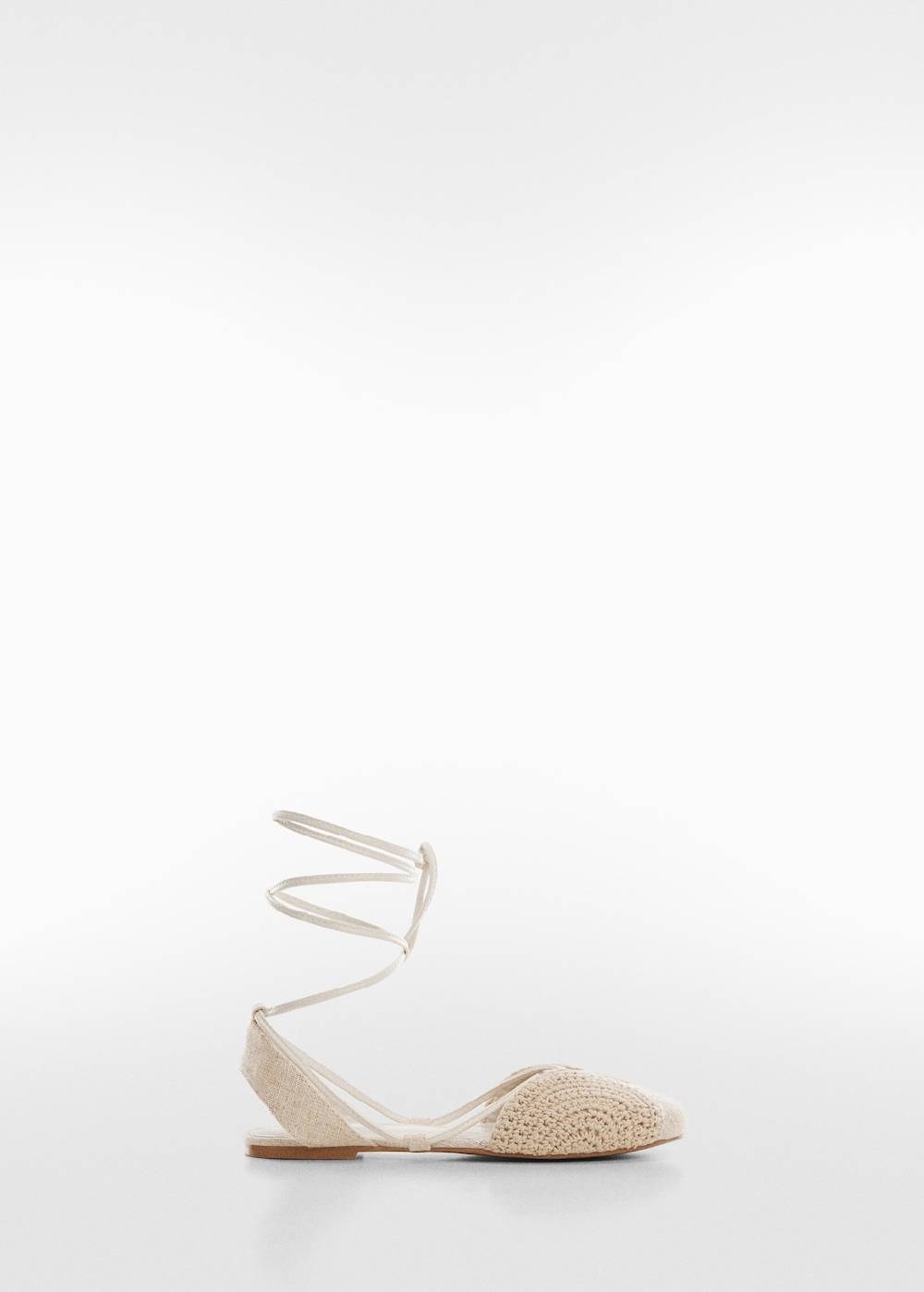 Mango Flacher Riemenschuh