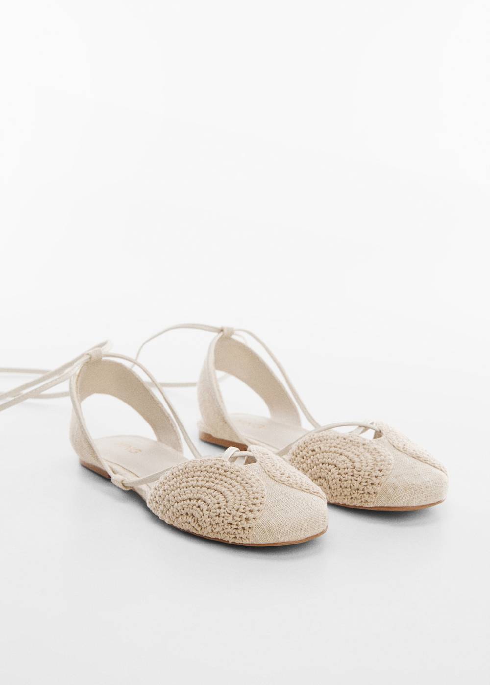 Mango Flacher Riemenschuh