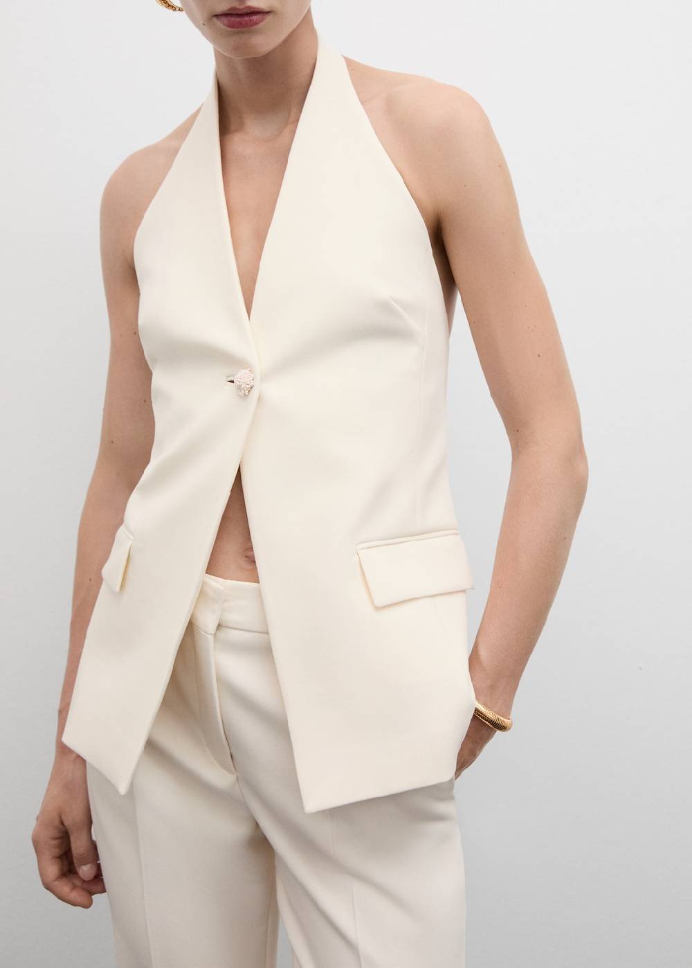 Mango Flare-Anzughose