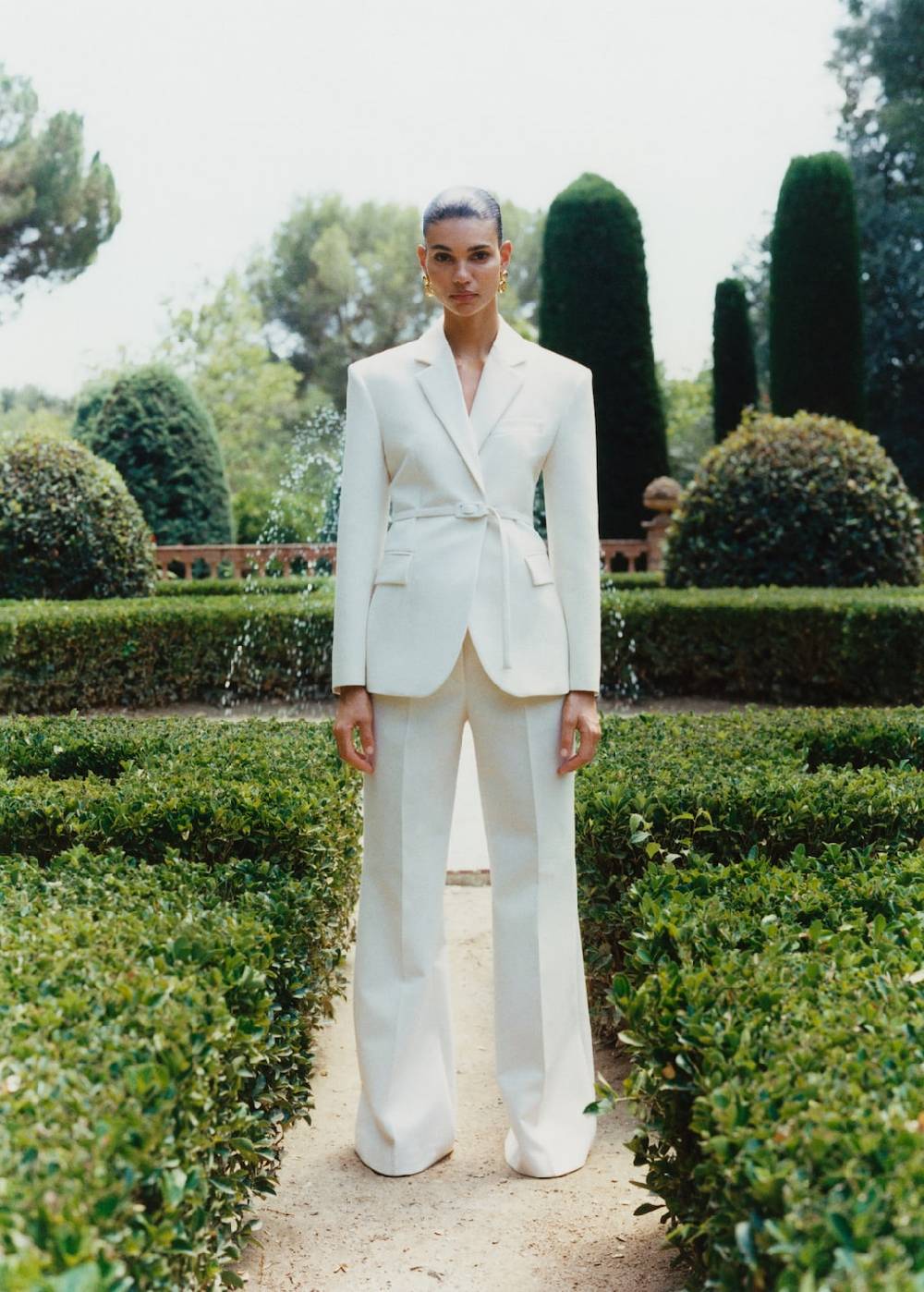 Mango Flare-Anzughose