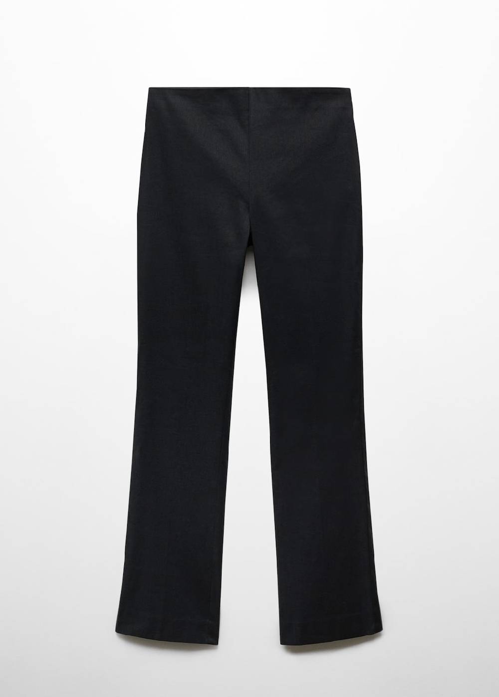 Mango Flared-Hose Aus Leinen