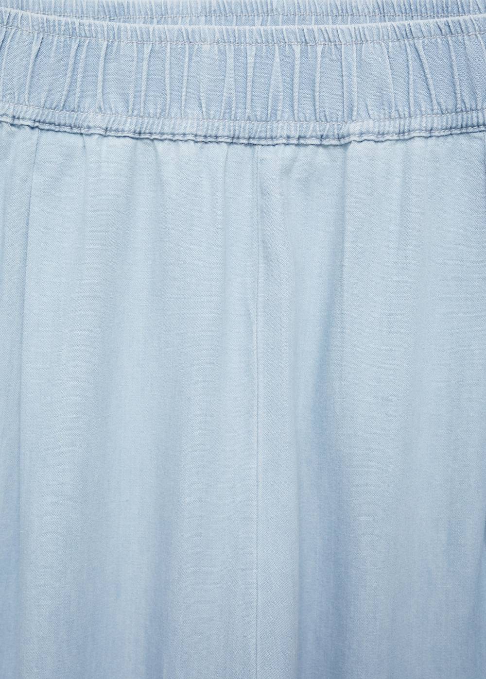 Mango Fließende Baumwollhose