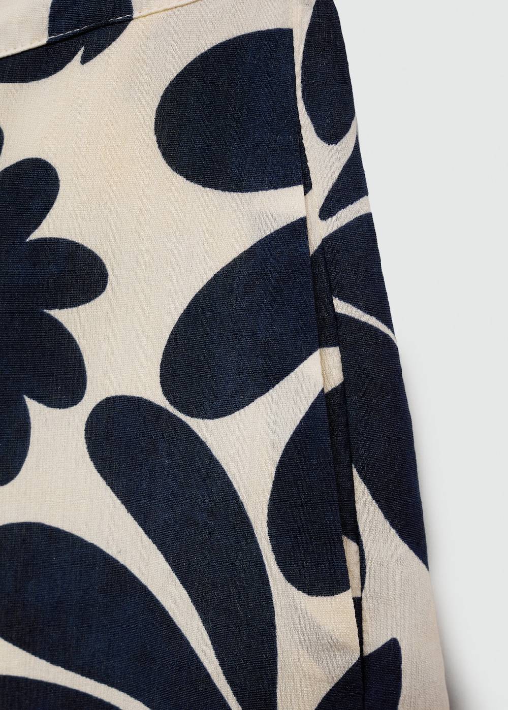 Mango Fließende Hose Mit Blumendruck