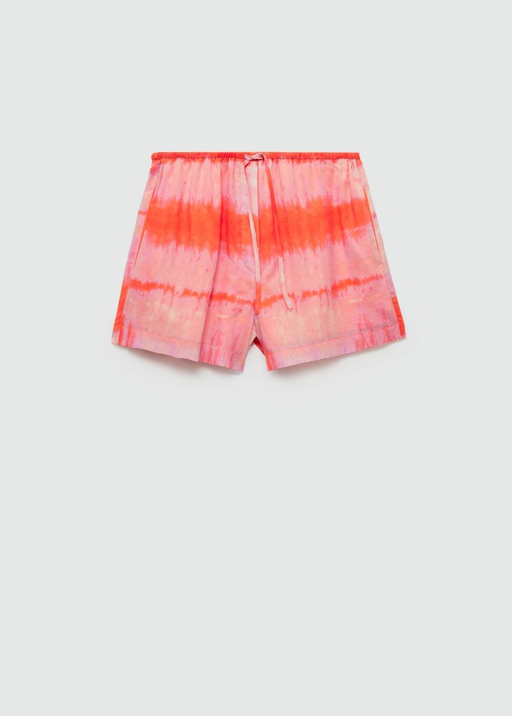 Mango Gemusterte Shorts Mit Stretchbund