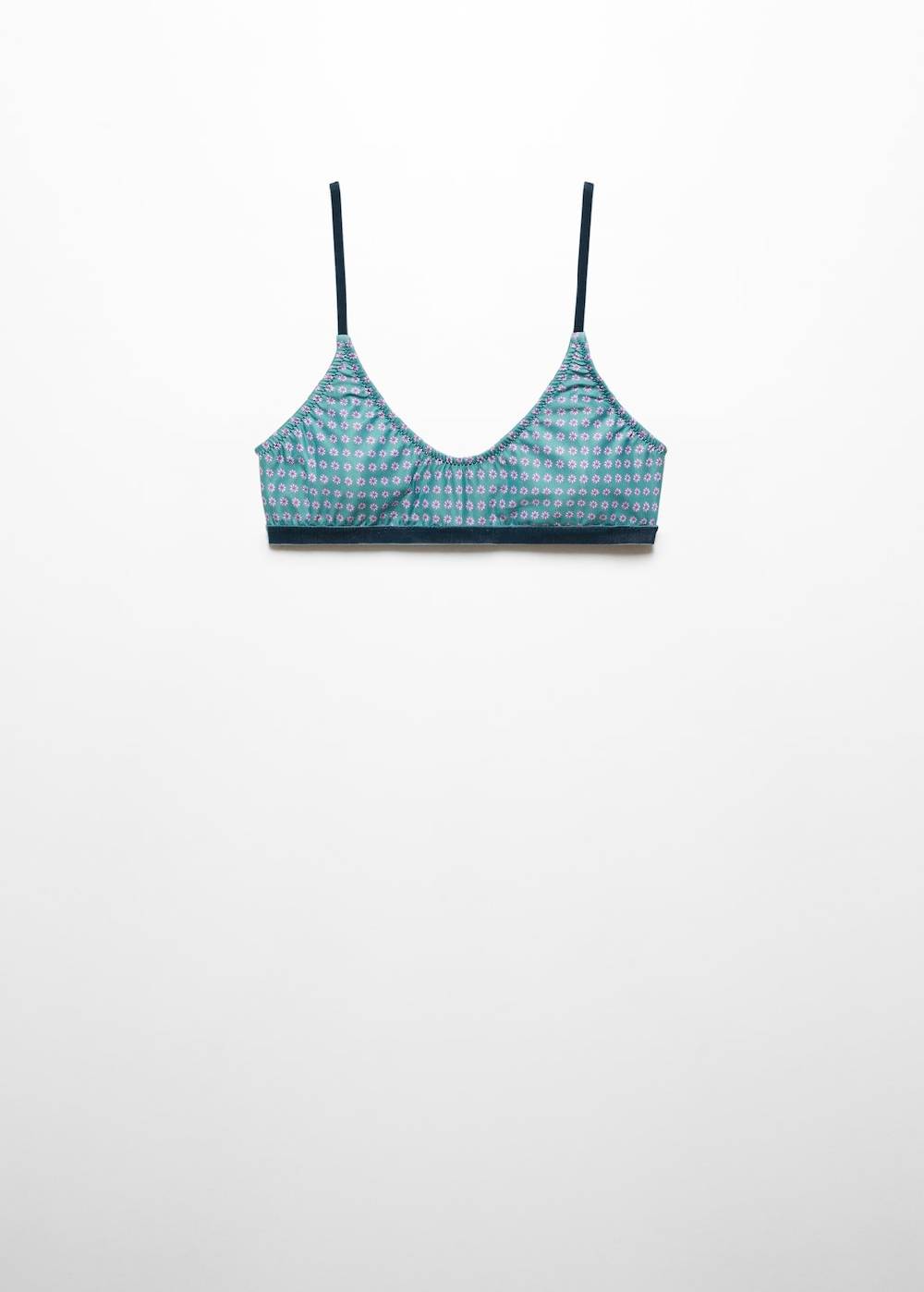 Mango Gemusterter BH