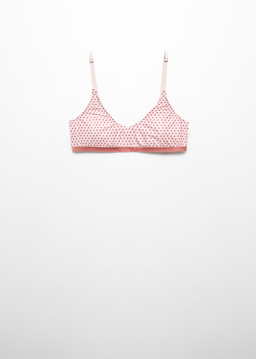 Mango Gemusterter BH