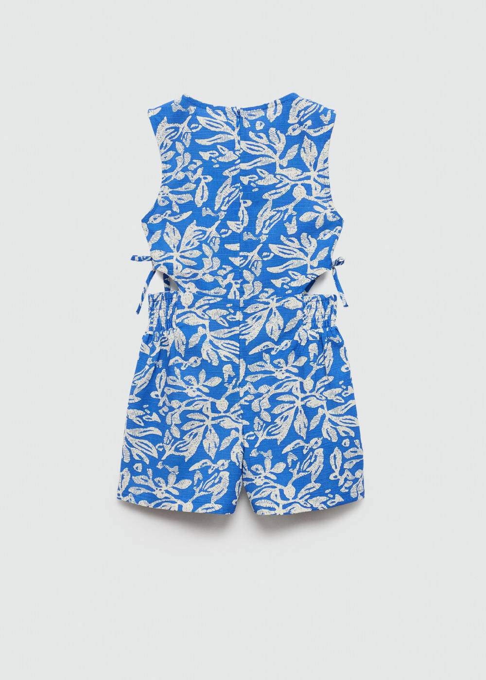 Mango Gemusterter Cut-Out-Jumpsuit