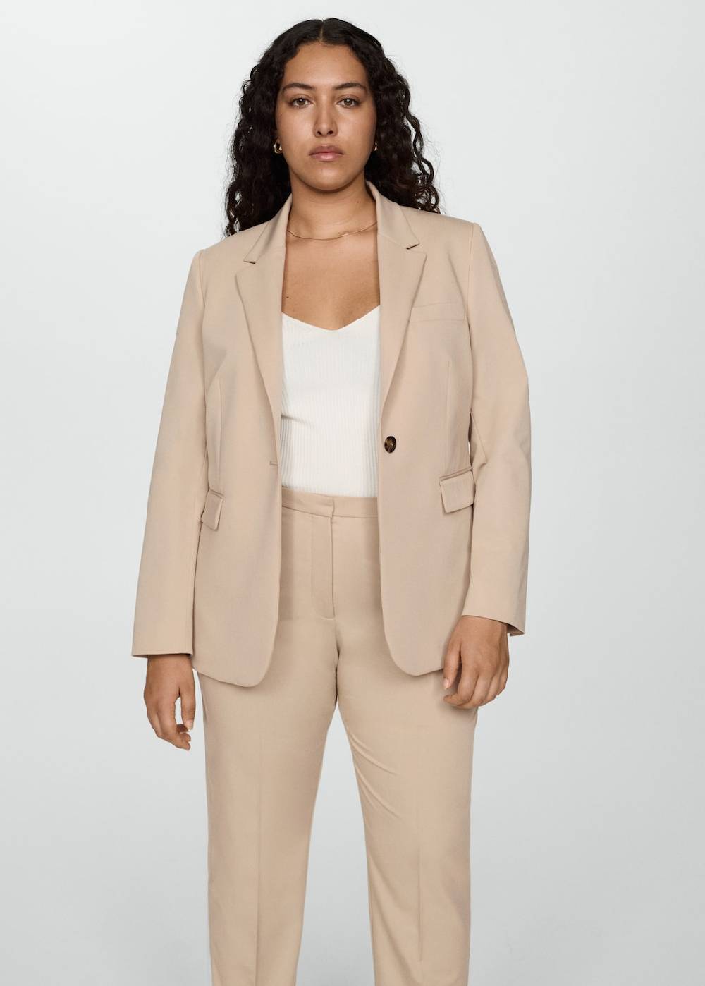 Mango Gerade Anzughose