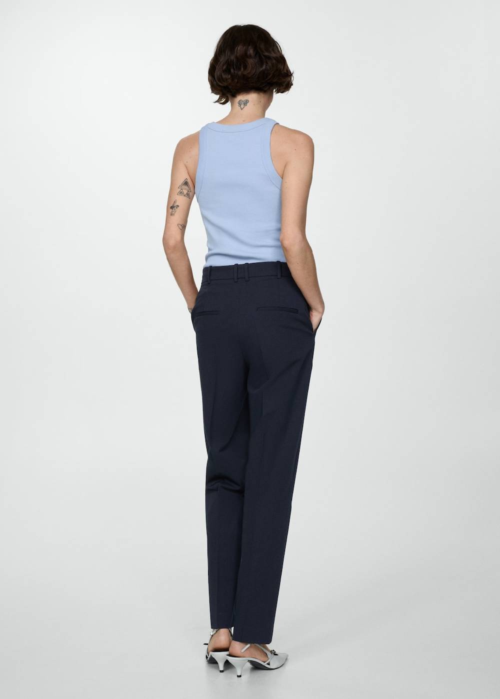 Mango Gerade Anzughose