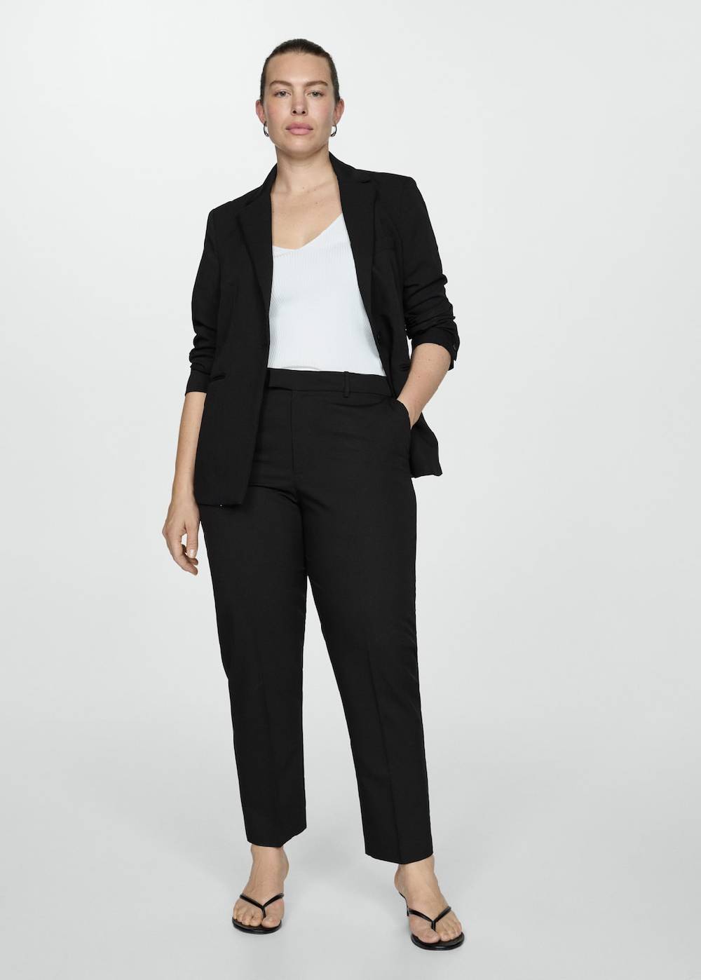 Mango Gerade Anzughose