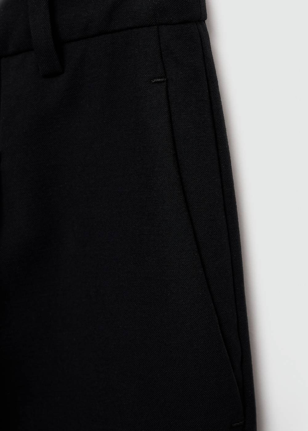 Mango Gerade Bundfaltenhose