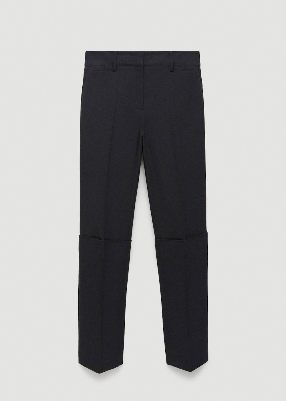 Mango Gerade Bundfaltenhose