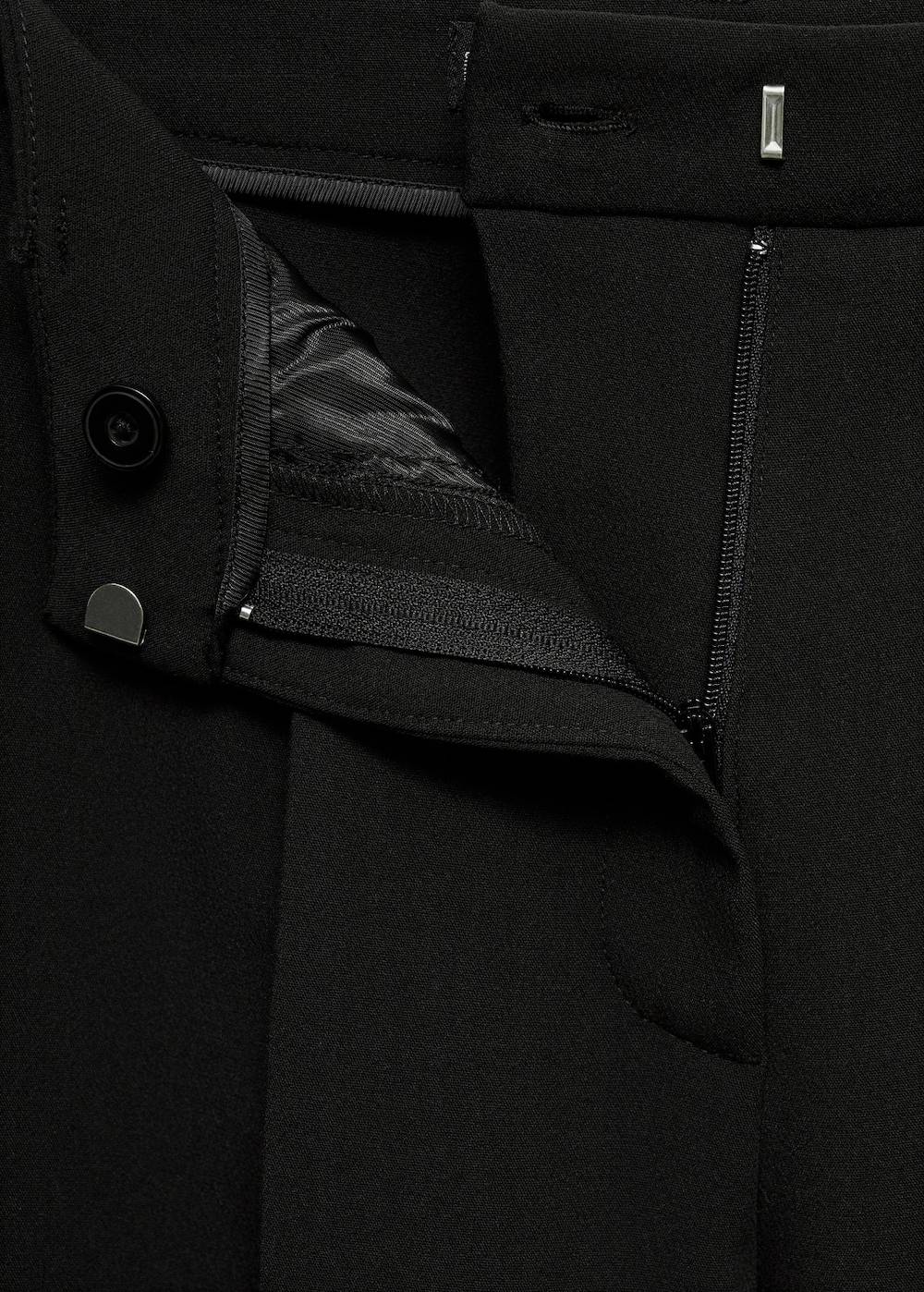 Mango Gerade Bundfaltenhose