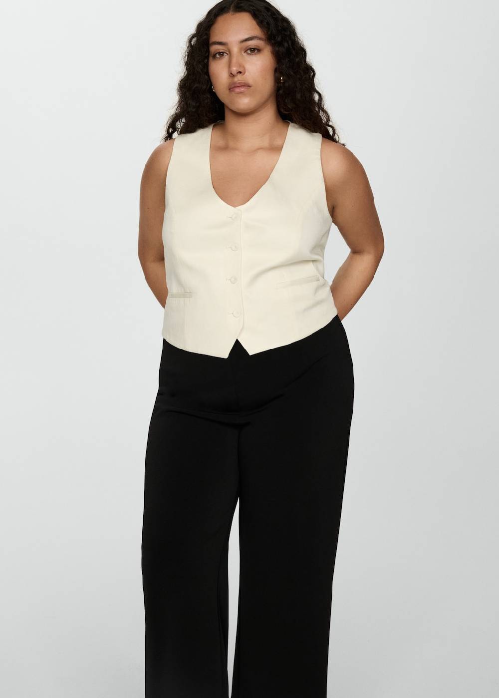 Mango Gerade, Fließende Hose