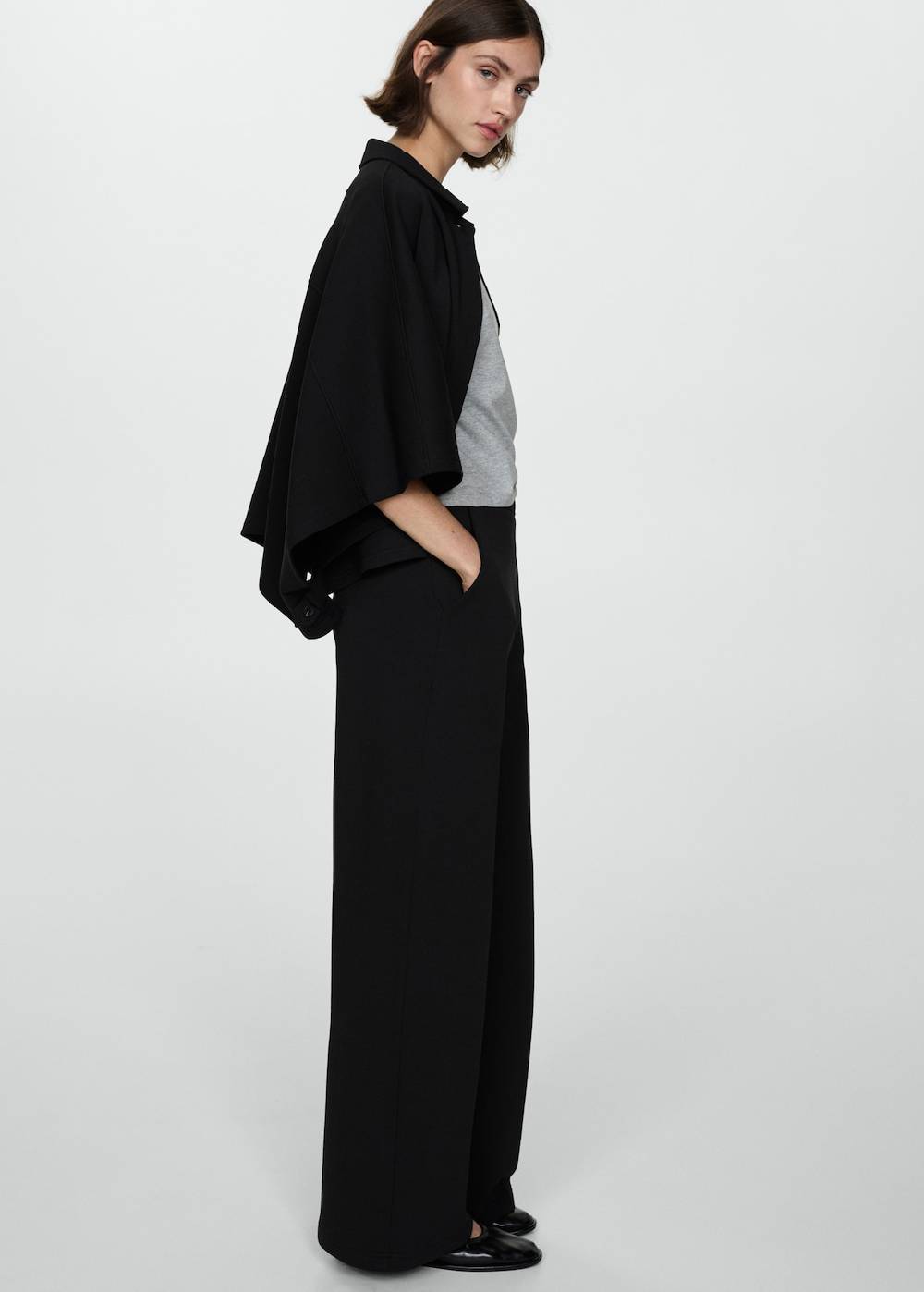 Mango Gerade, Fließende Hose