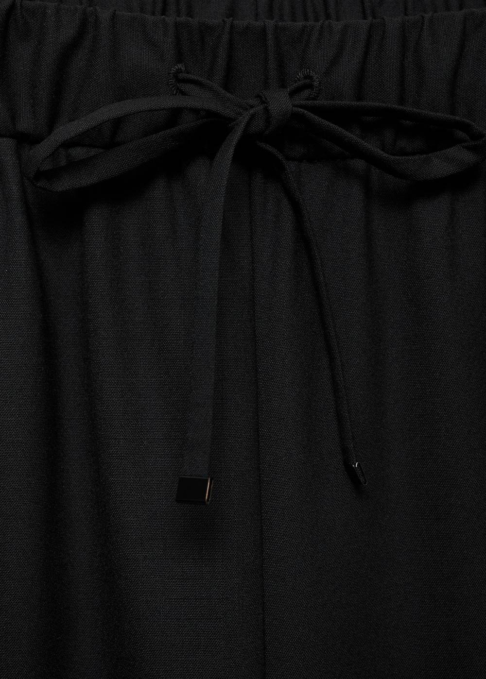 Mango Gerade, fließende Hose