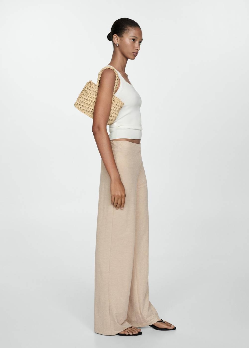 Mango Gerade, Fließende Hose