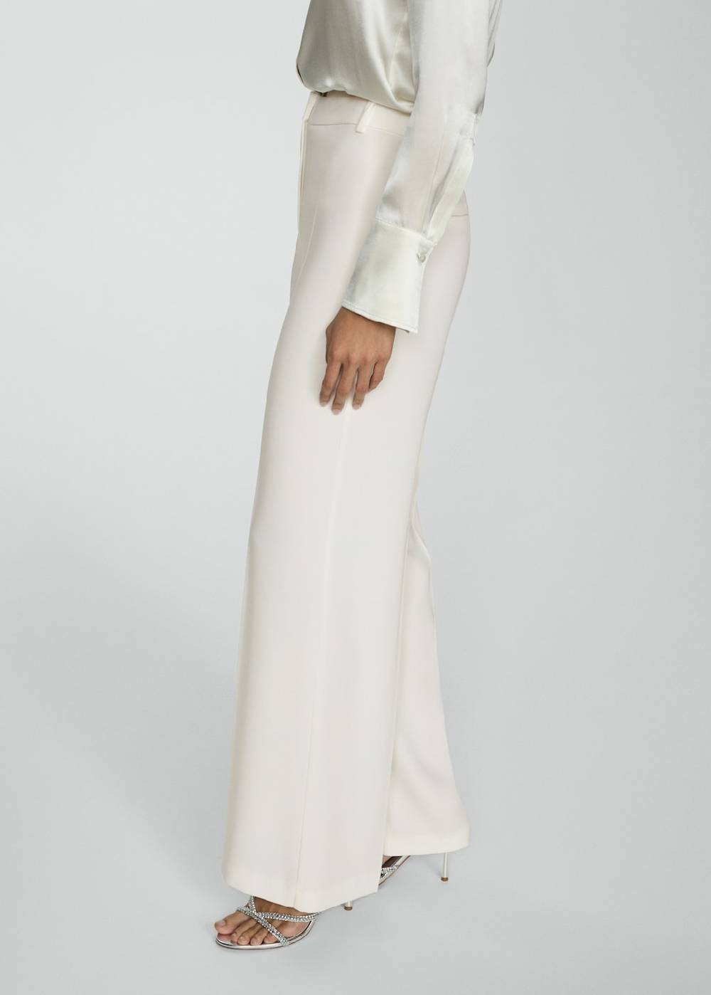 Mango Gerade, fließende Hose